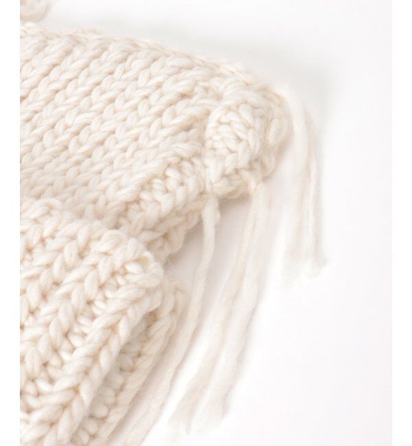 VENCE share style「ローゲージねこみみニット帽」|ニット帽|