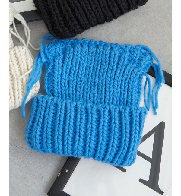 VENCE share style「ローゲージねこみみニット帽」|ニット帽|