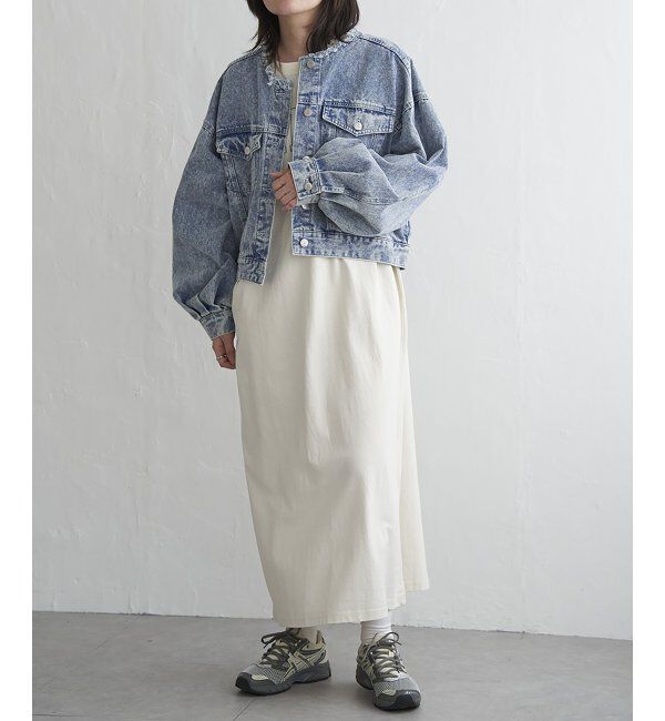 VENCE share style「刺繍カレッジTワンピース	」|ワンピース|