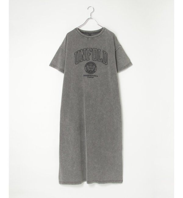 VENCE share style「刺繍カレッジTワンピース	」|ワンピース|