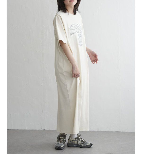 VENCE share style「刺繍カレッジTワンピース	」|ワンピース|