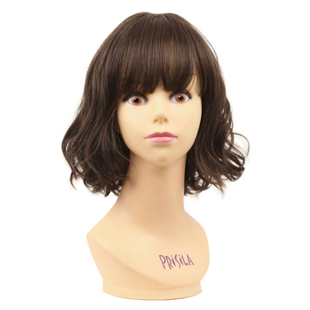 BACKYARD FAMILY「PRISILA プリシラ ショート フルウィッグ フルウイッグ 通販 パーマ カール ボブ」|その他|ブラック2