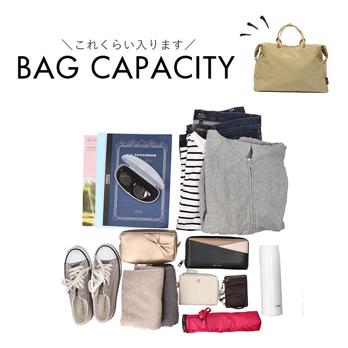 BACKYARD FAMILY「ボストンバッグ レディース 大容量 通販 2way ショルダー ボストンバック 斜めがけ 肩掛け」|ボストンバッグ|