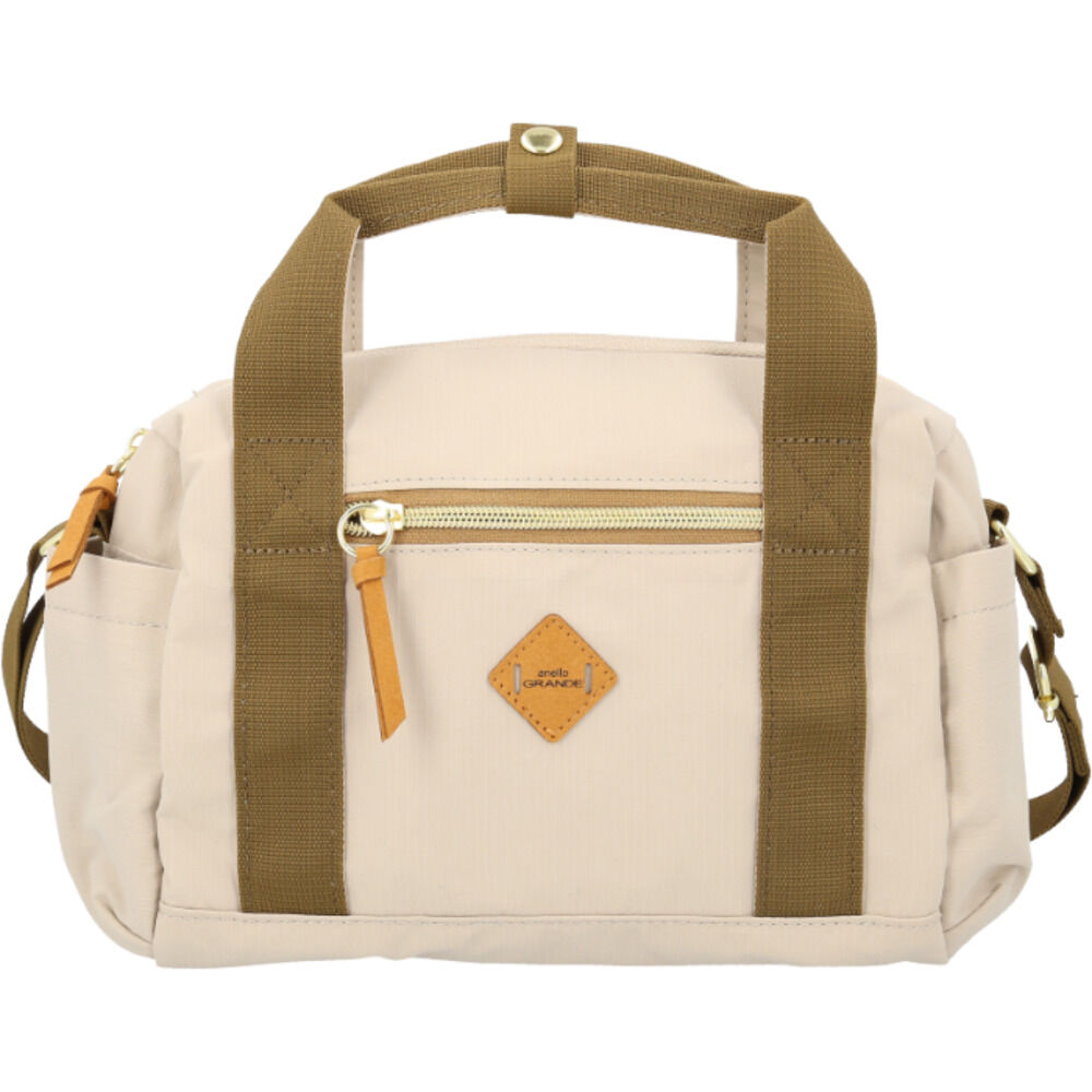 anello「anello GRANDE ショルダーバッグ GTM1071 通販 ショルダーバック」|ショルダー・メッセンジャー|ベージュ1