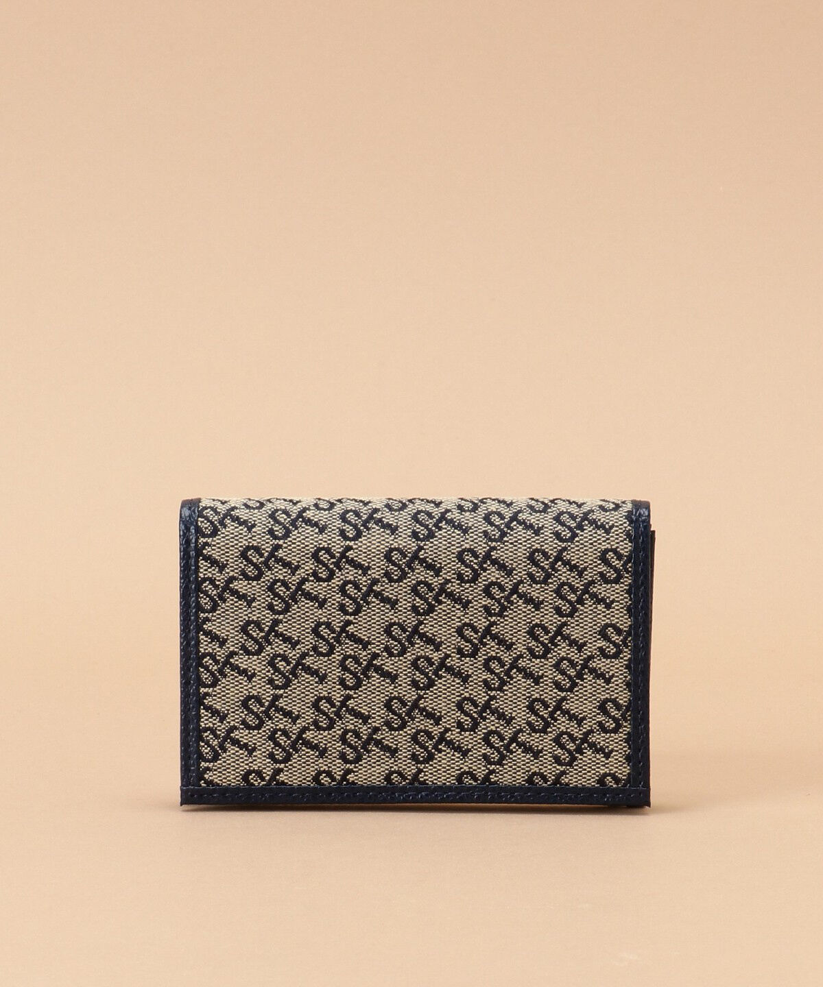 Samantha Thavasa「ST Jacquard カードケース」|名刺入れ・カードケース|ネイビー