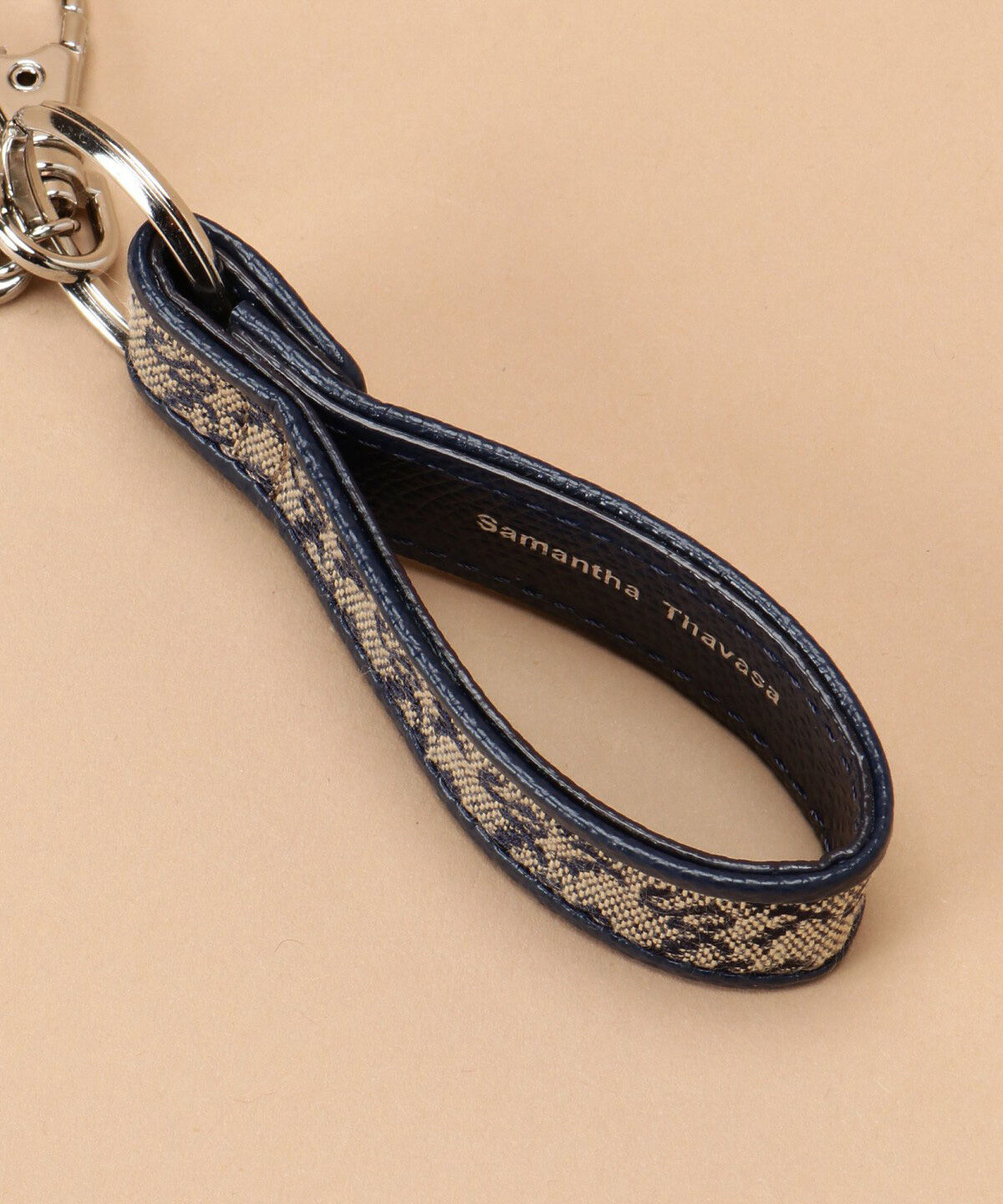 Samantha Thavasa「ST Jacquard キーリング」|チャーム・キーホルダー|