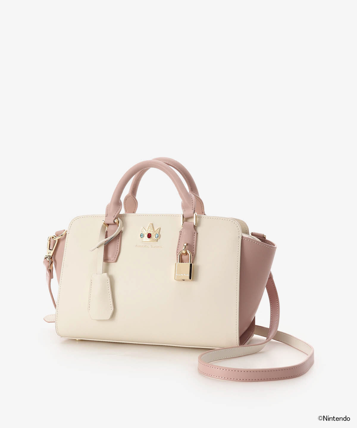 Samantha Thavasa「「PRINCESS PEACH COLLECTION」サマンサ スプリットミア」|ハンドバッグ|