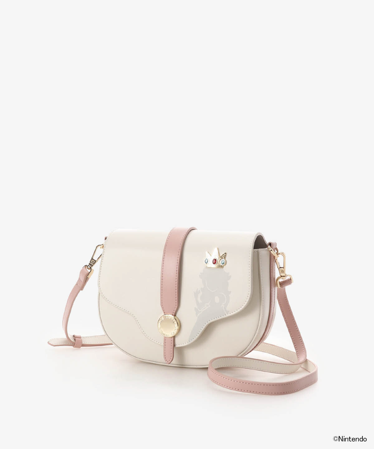 Samantha Thavasa「「PRINCESS PEACH COLLECTION」フラワーカットショルダーバッグ」|ショルダー・メッセンジャー|