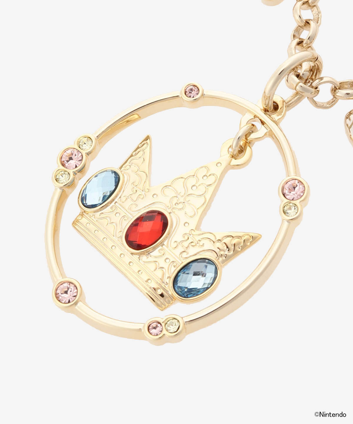 Samantha Thavasa「「PRINCESS PEACH COLLECTION」バッグチャーム（王冠）」|チャーム・キーホルダー|