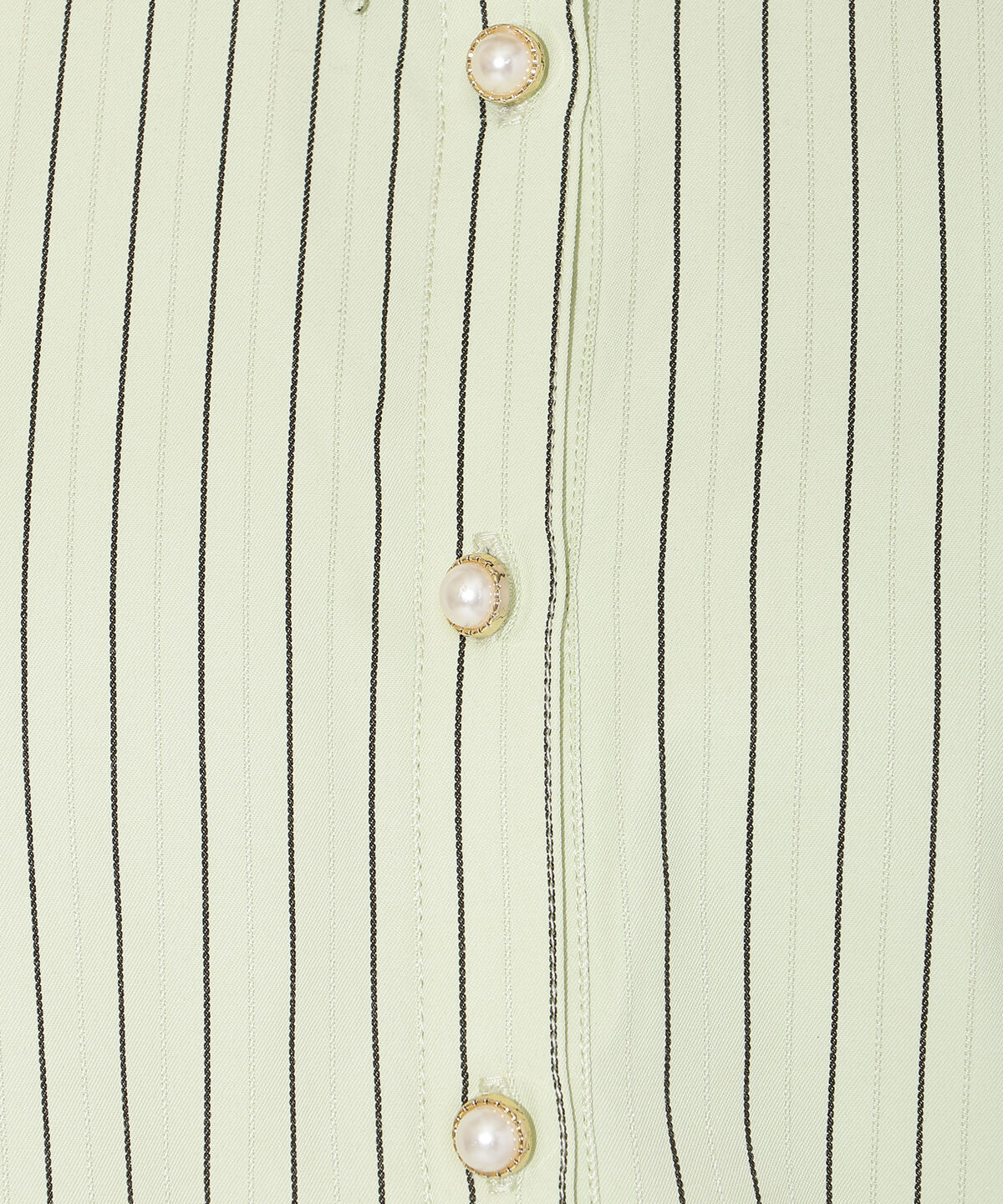 アンドクチュール「バタフライリボンストライプブラウス」|シャツ・ブラウス|