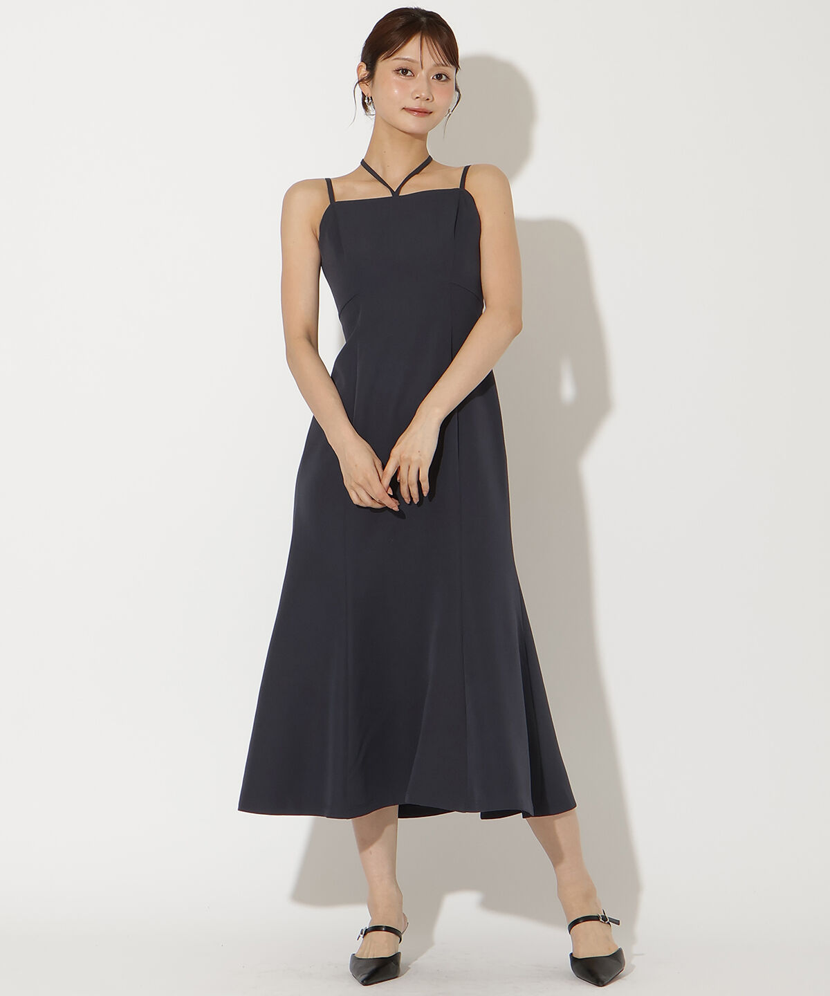 アンドクチュール「ティアードスリーブレイヤードドレス」|ドレス|