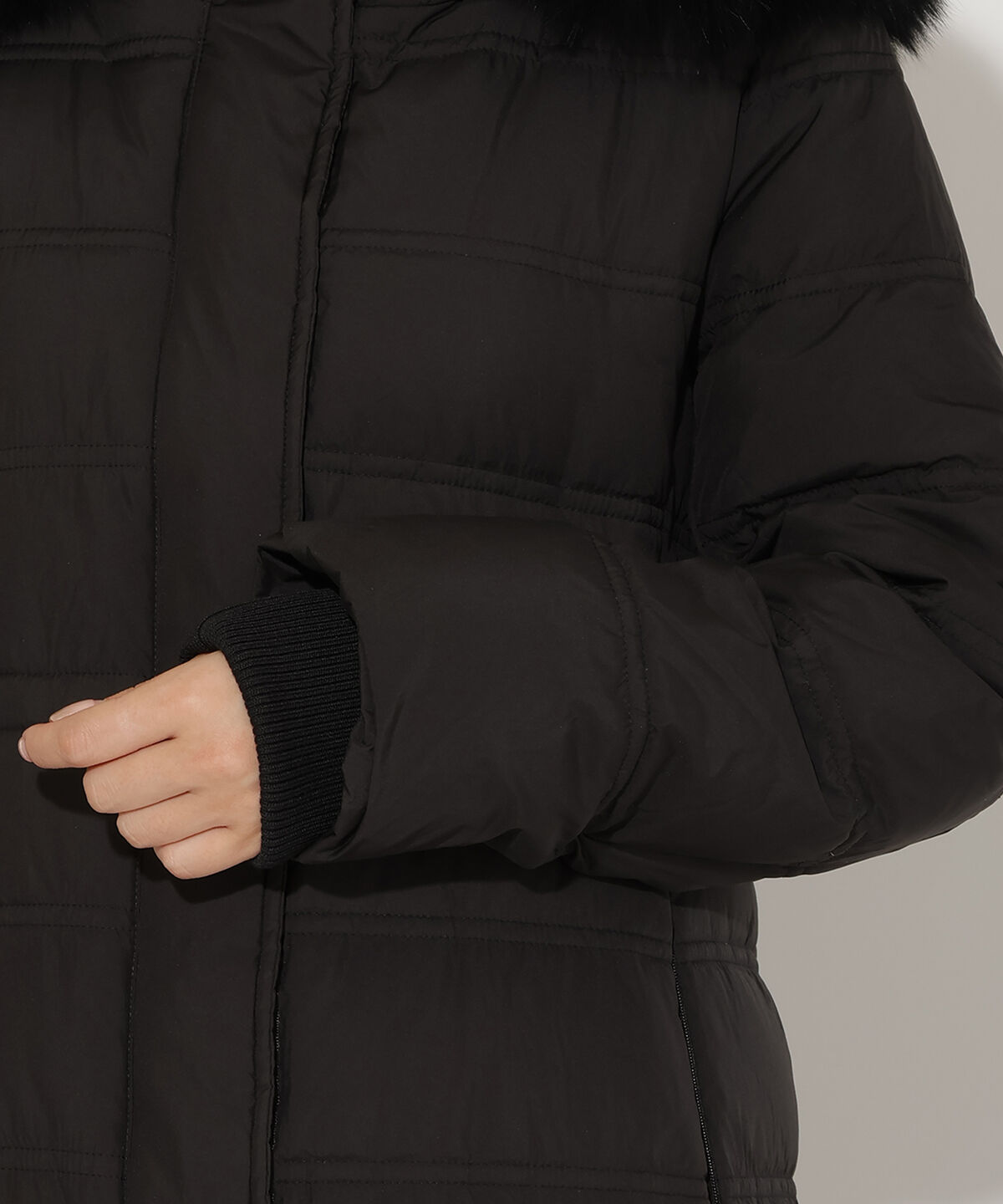 アンドクチュール「FOXファー付きスーパーロングダウン」|ダウン|