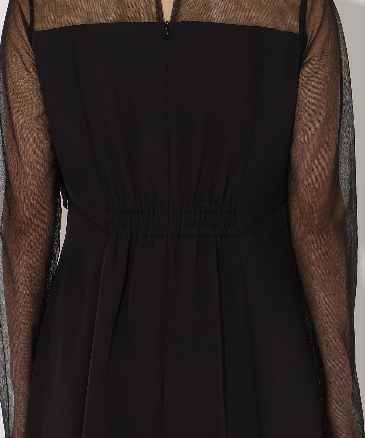 アンドクチュール「ボリュームフリルドレス」|ドレス|