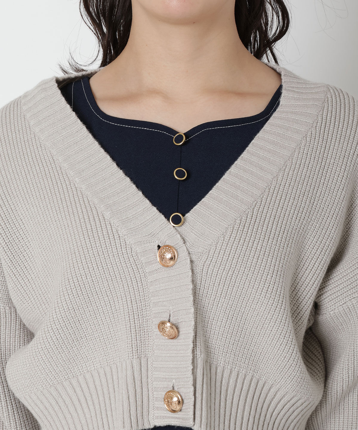 REDYAZEL「カラーカーディガン」|カーディガン|