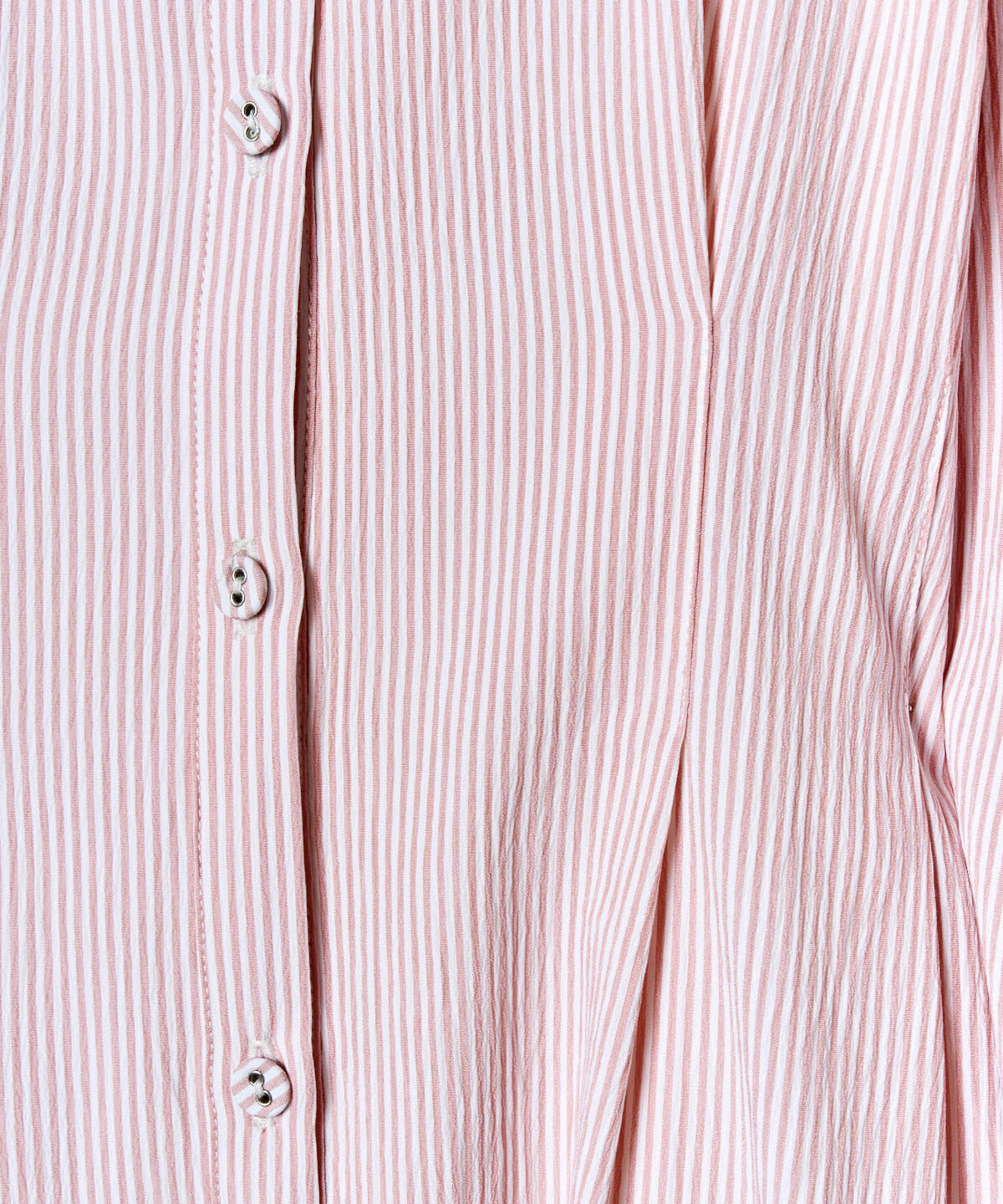 REDYAZEL「肩あきストライプシャツワンピース」|ワンピース|