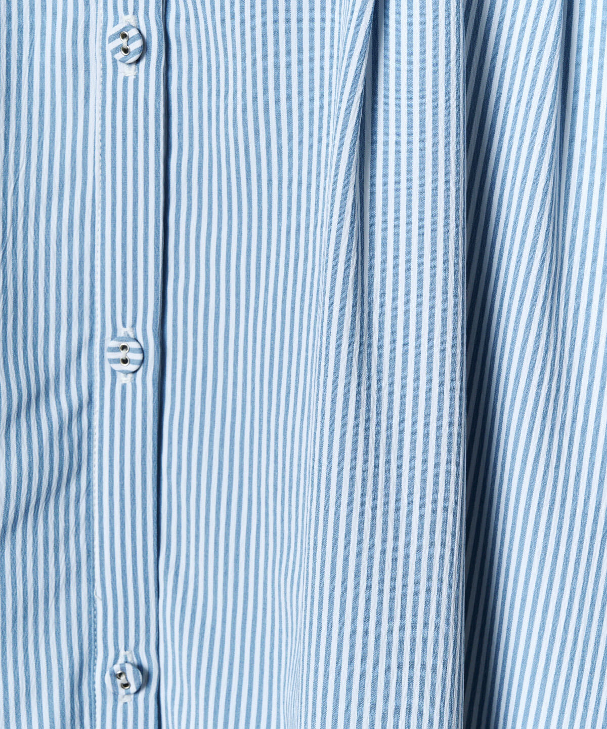 REDYAZEL「肩あきストライプシャツワンピース」|ワンピース|