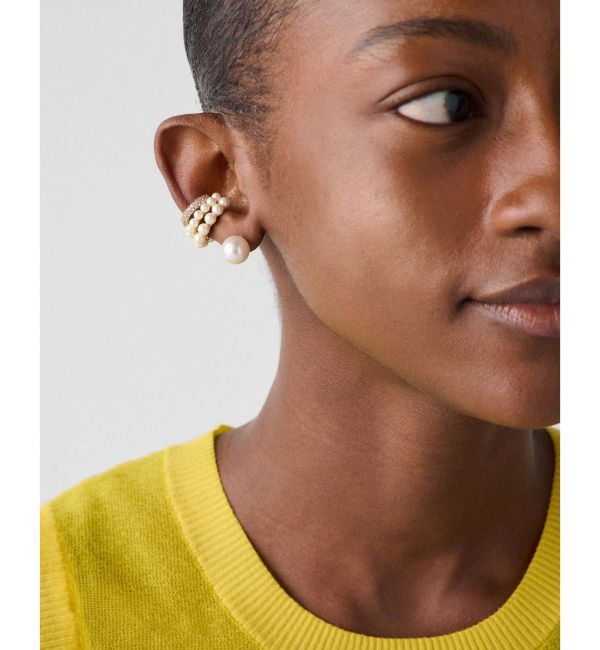 kate spade new york「ガーリー パーリー イヤー カフ」|ピアス|