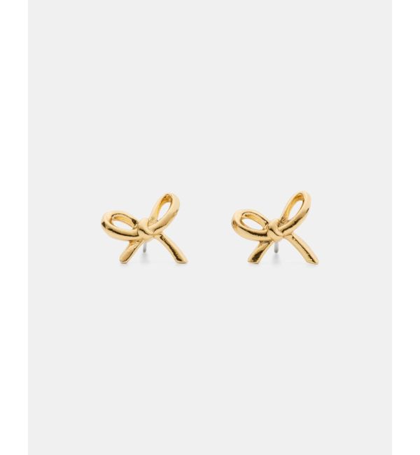 kate spade new york「ガーリー パーリー ミニ ボウ ピアス」|ピアス|CHARTREUSE