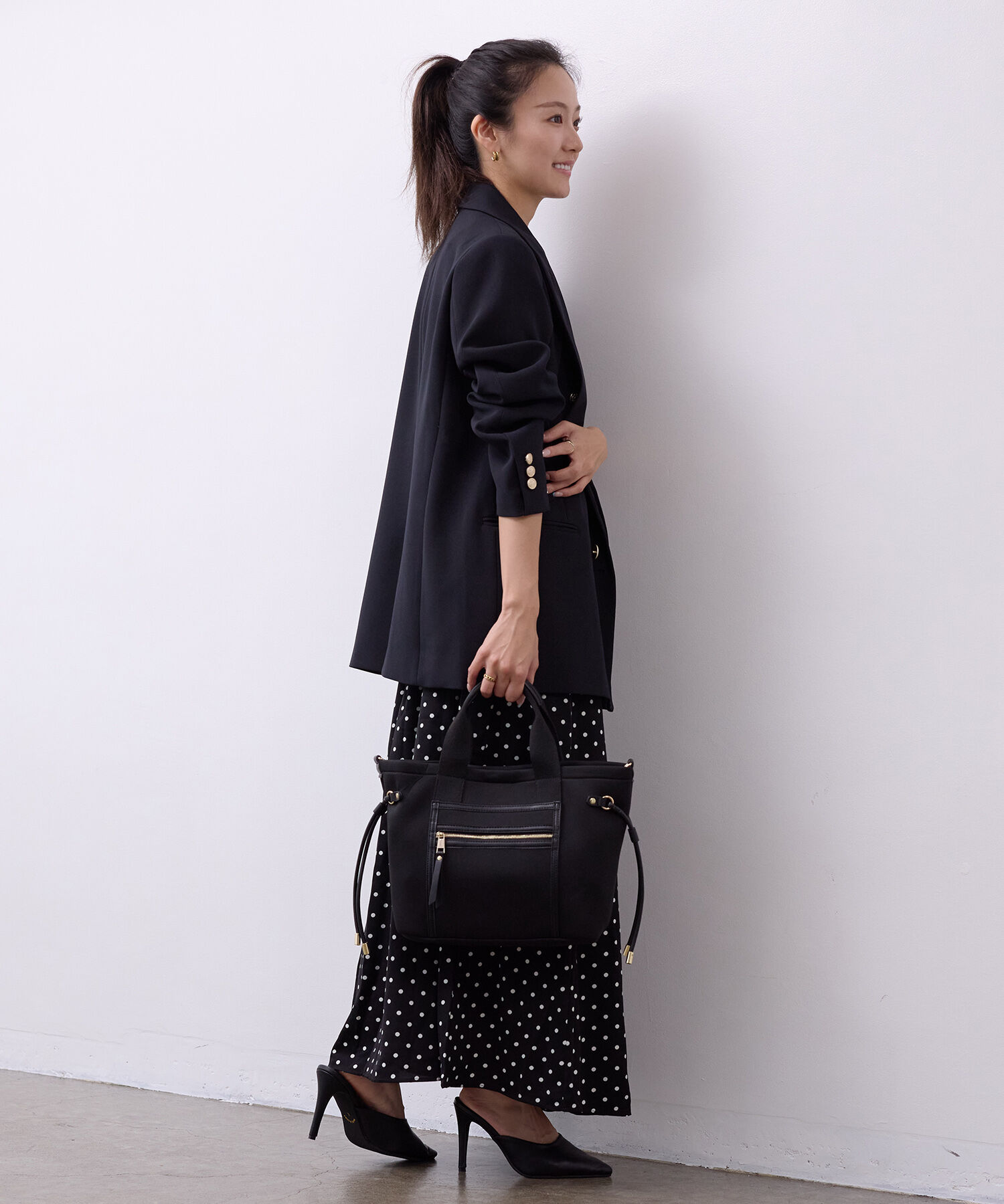 TOPKAPI TREASURE「【新色追加】【TREASURE TOPKAPI】ネオプレン フロントポケット 2way ショルダー付き ミニトートバッグ」|トートバッグ|