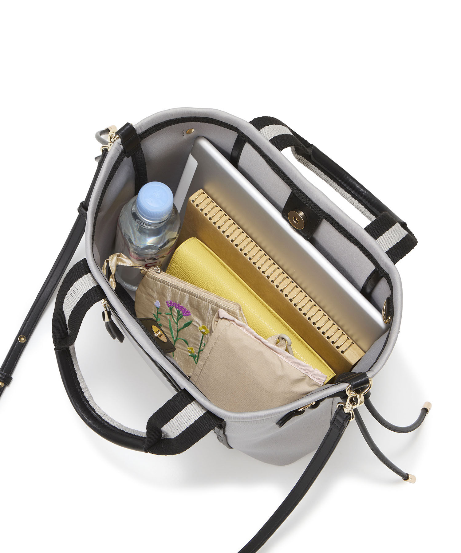 TOPKAPI TREASURE「【新色追加】【TREASURE TOPKAPI】ネオプレン フロントポケット 2way ショルダー付き ミニトートバッグ」|トートバッグ|