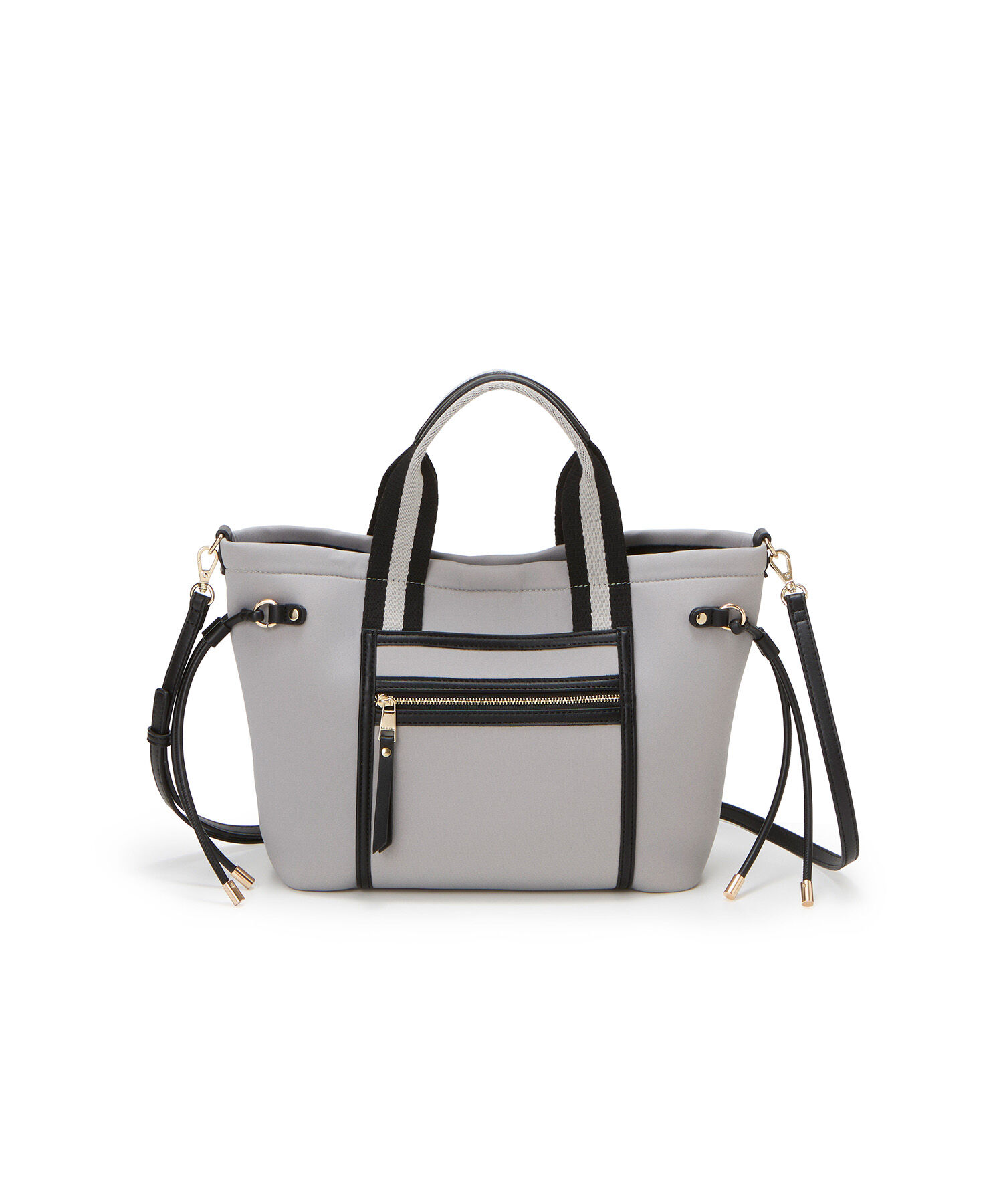 TOPKAPI TREASURE「【新色追加】【TREASURE TOPKAPI】ネオプレン フロントポケット 2way ショルダー付き ミニトートバッグ」|トートバッグ|