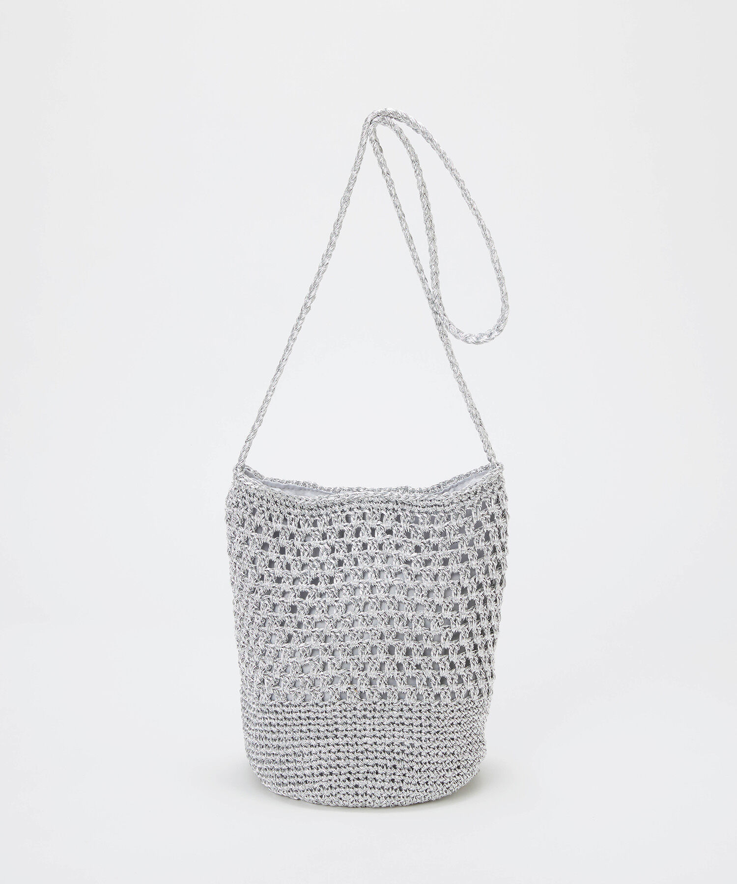 TOPKAPI TREASURE「【TREASURE TOPKAPI】メタリック ラウンド ミニ ショルダーバッグ」|ショルダー・メッセンジャー|シルバー