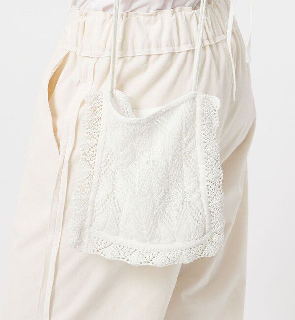 AEWEN MATOPH「＜AEWEN MATOPH＞ニットレースポシェット」|ショルダー・メッセンジャー|