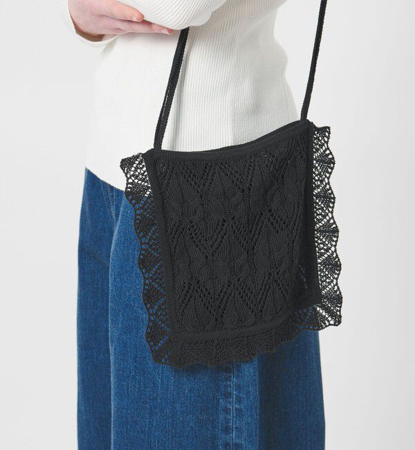 AEWEN MATOPH「＜AEWEN MATOPH＞ニットレースポシェット」|ショルダー・メッセンジャー|