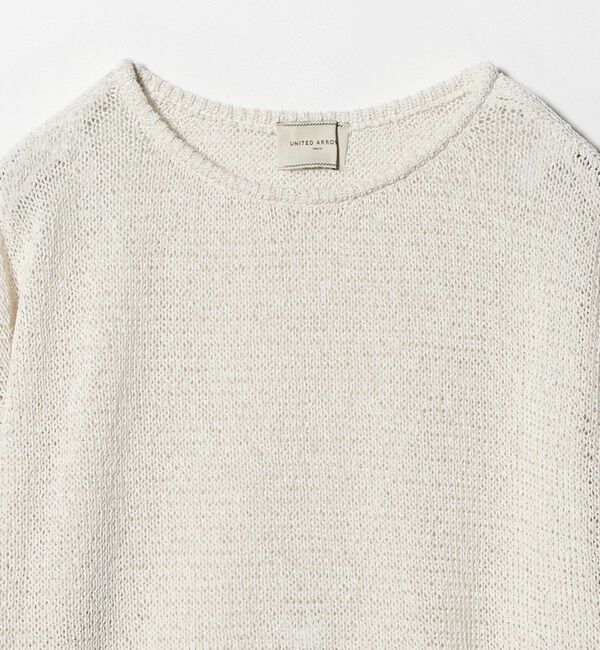 UNITED ARROWS「ペーパー プルオーバー ニット」|ニット・セーター|