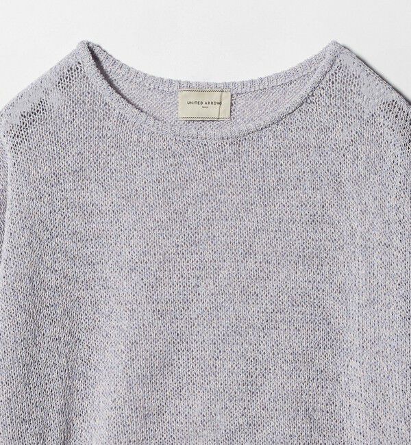 UNITED ARROWS「ペーパー プルオーバー ニット」|ニット・セーター|
