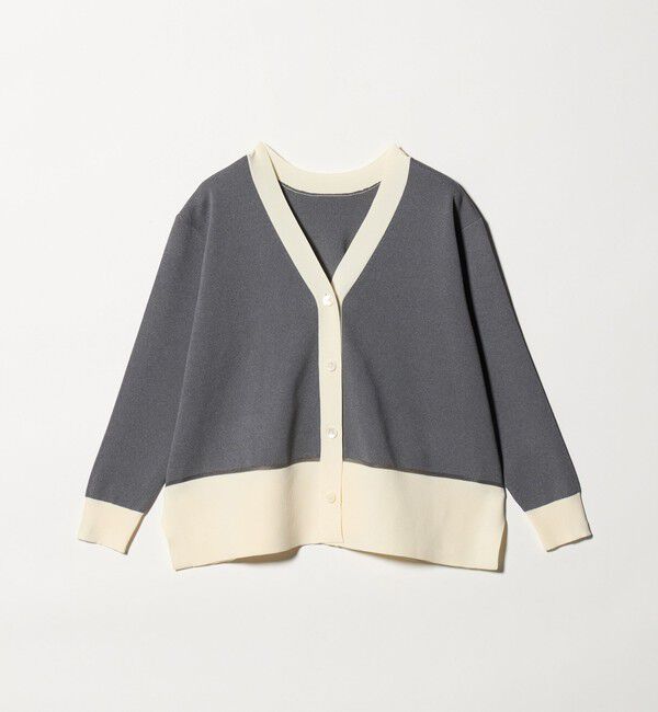 UNITED ARROWS「ミニマル 2WAY カーディガン ‐ウォッシャブル‐」|カーディガン|MD.GRAY