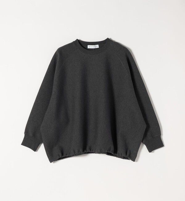 quaranciel「《一部追加予約》quaranciel:〈洗濯機可能〉ポンチ ドロスト ルーズ プルオーバー」|スウェット・ジャージ|