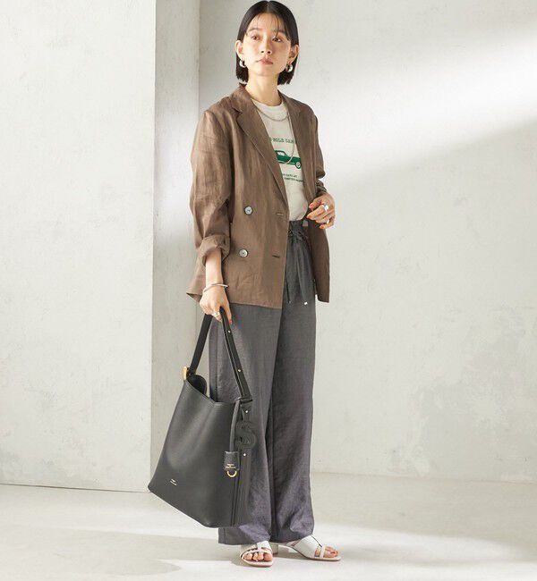 SHIPS for women「【WEB限定】George Cinq:BUCKET BAG（L）」|ショルダー・メッセンジャー|