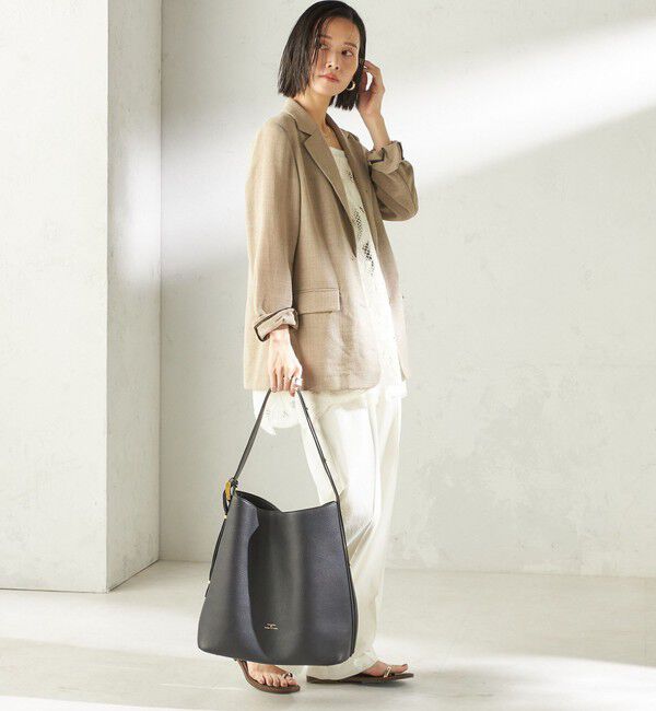 SHIPS for women「【WEB限定】George Cinq:BUCKET BAG（L）」|ショルダー・メッセンジャー|
