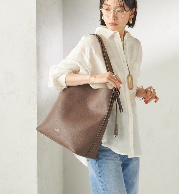 SHIPS for women「【WEB限定】George Cinq:BUCKET BAG（L）」|ショルダー・メッセンジャー|