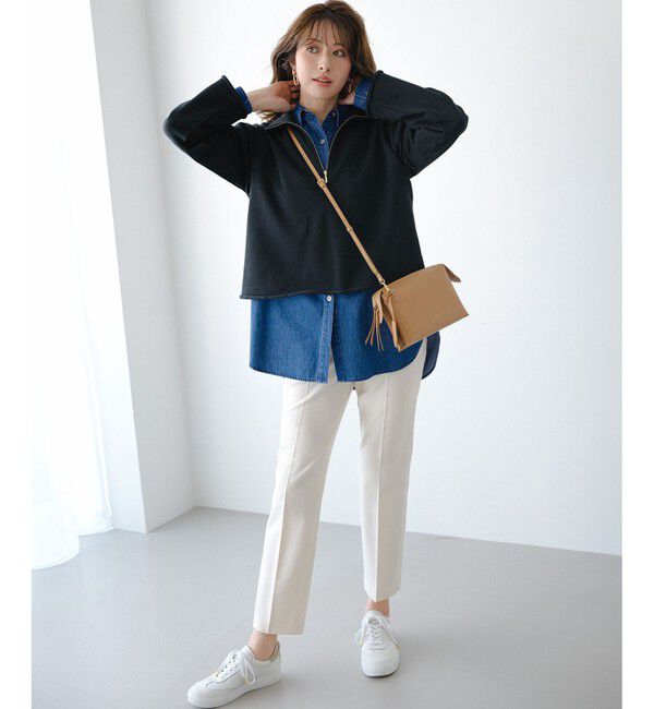 23区「スクエアフラット ショルダーバッグ」|ショルダー・メッセンジャー|