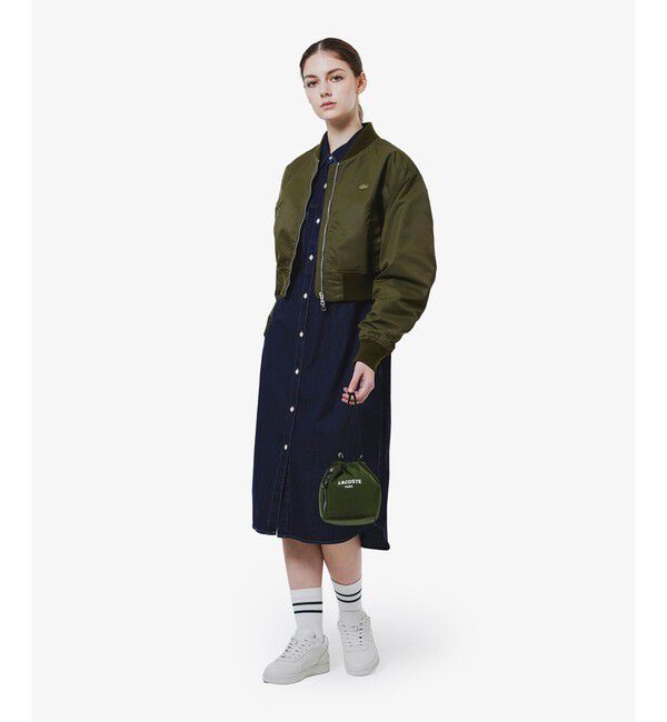 LACOSTE「ボンディング巾着ショルダーバッグ」|ショルダー・メッセンジャー|