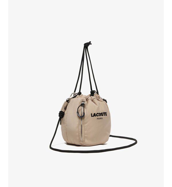 LACOSTE「ボンディング巾着ショルダーバッグ」|ショルダー・メッセンジャー|