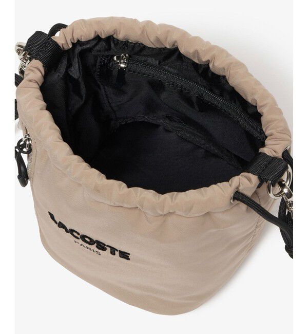 LACOSTE「ボンディング巾着ショルダーバッグ」|ショルダー・メッセンジャー|