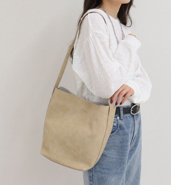 fredy emue「【BEAURE/ビュレ】ヌバックワンショルバッグ」|ショルダー・メッセンジャー|