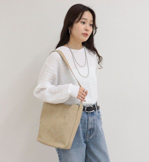 fredy emue「【BEAURE/ビュレ】ヌバックワンショルバッグ」|ショルダー・メッセンジャー|