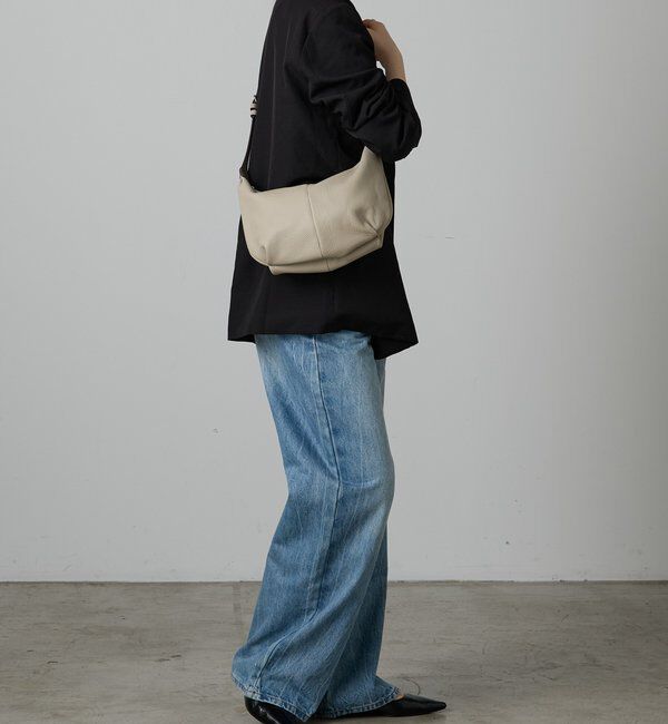  「【再値下げ】レザーワンショルダーバッグ」|ショルダー・メッセンジャー|