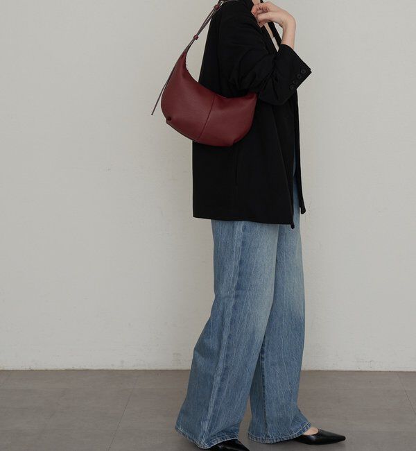  「【再値下げ】レザーワンショルダーバッグ」|ショルダー・メッセンジャー|