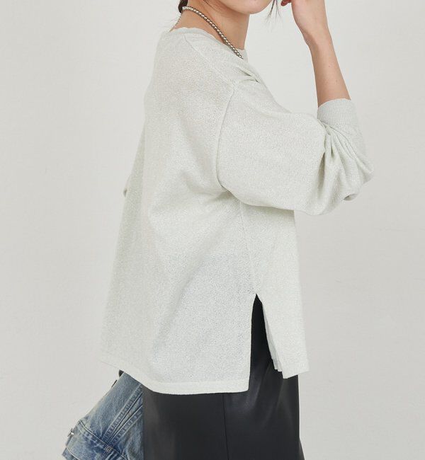  「シアーワイドニット」|ニット・セーター|