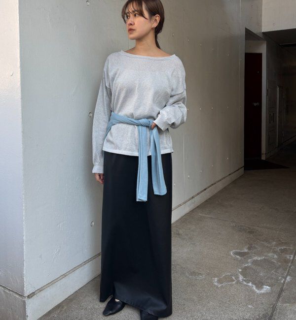  「シアーワイドニット」|ニット・セーター|