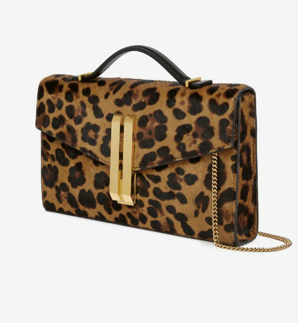 Rouge vif「【DEMELLIER/デメリエー】VANCOUVER CLUTCH LE レオパ」|ショルダー・メッセンジャー|