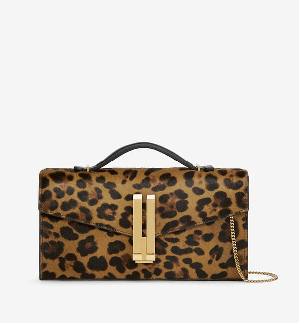 Rouge vif「【DEMELLIER/デメリエー】VANCOUVER CLUTCH LE レオパ」|ショルダー・メッセンジャー|