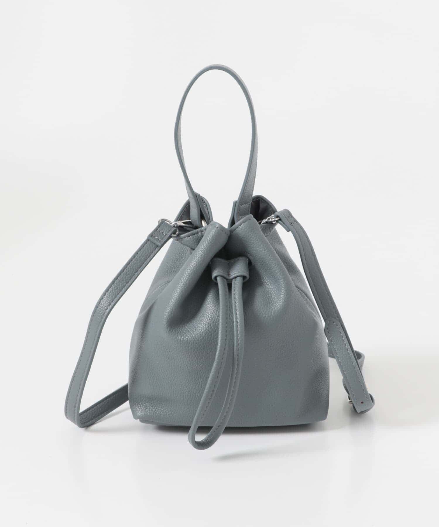 URBAN RESEARCH DOORS「2WAYシボ巾着ショルダーバッグ」|ショルダー・メッセンジャー|