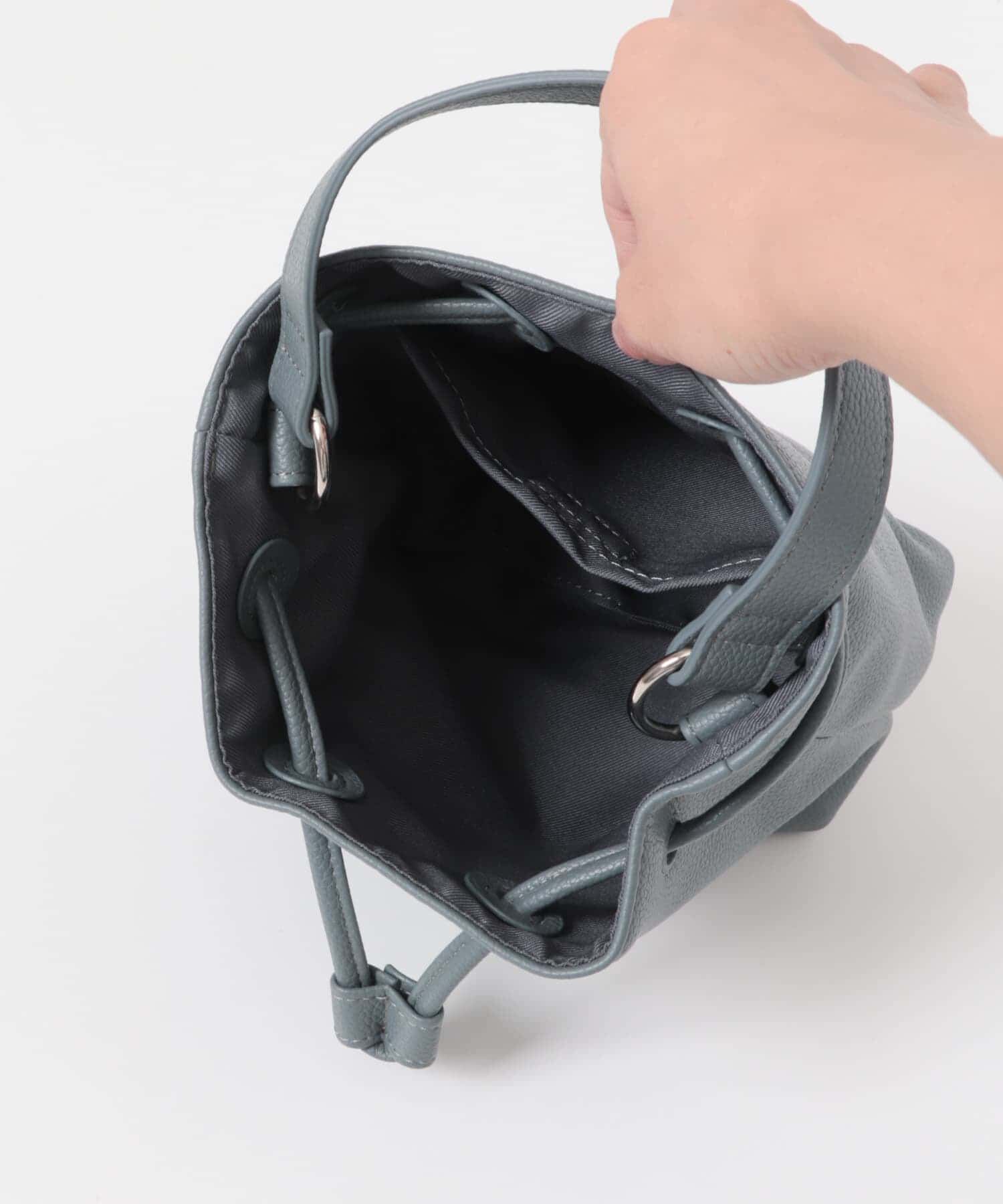 URBAN RESEARCH DOORS「2WAYシボ巾着ショルダーバッグ」|ショルダー・メッセンジャー|