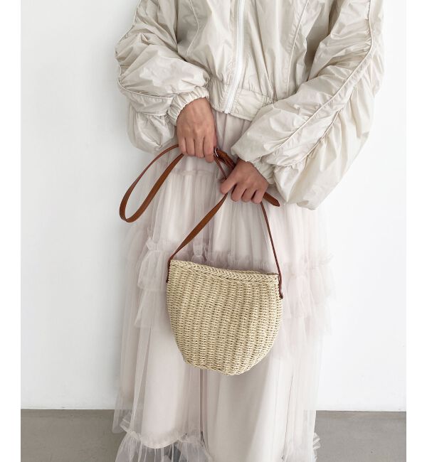 MAJESTICLEGON「雑材ラウンドショルダーバッグ」|ショルダー・メッセンジャー|